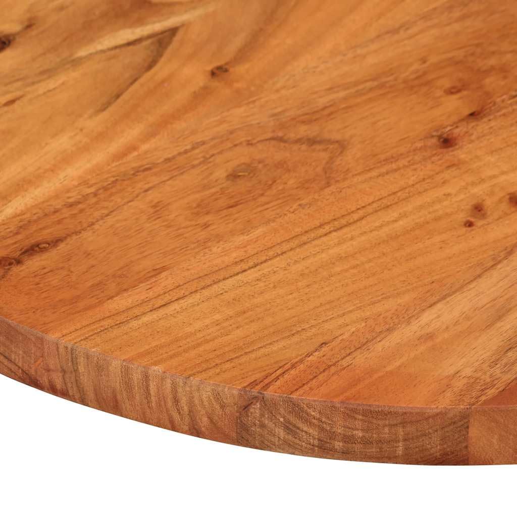 vidaXL Dessus de Table, Plateau de Table, Dessus de Table de Remplacement Salle de Séjour Intérieur, 140x50x2,5 cm Ovale Bois Massif d'Acacia