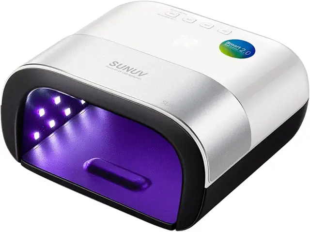 SUNUV LED Nail Lamp - Professional Gel Polish Curing Light for Home & Salon
