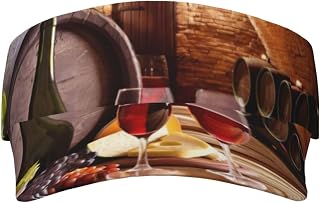 BHCASE Red Wine Cellar Adult Sunshade Empty Top Hat : Durable and Stylish. Empty Top Design, Not Stuffy and Does Not Affect The Hair