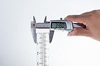 Vista 3 de Tubo de Repuesto de Vidrio para Pluviómetro de Capacidad de 5", Diseño de Borde, Ideal para Jardín al Aire Libre, Hogar (Paquete de 2)