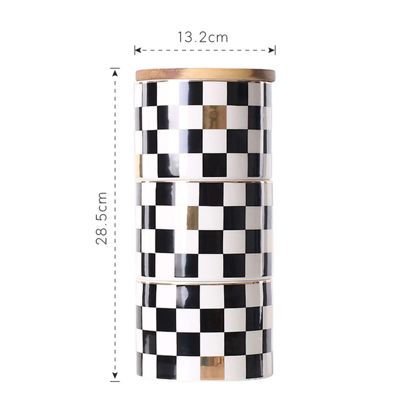 Tarro de especias de porcelana, azucarero, frutero for encimera de cocina, recipientes herméticos de cerámica for almacenamiento de alimentos for harina y azúcar for cocina, juegos de botes negros