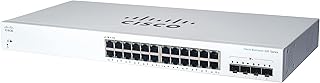 Cisco Business CBS220-24T-4X Smart Switch | 24 Port GE | 4x10G SFP+ | 3-Year Limited Hardware Warranty (CBS220-24T-4X-NA)