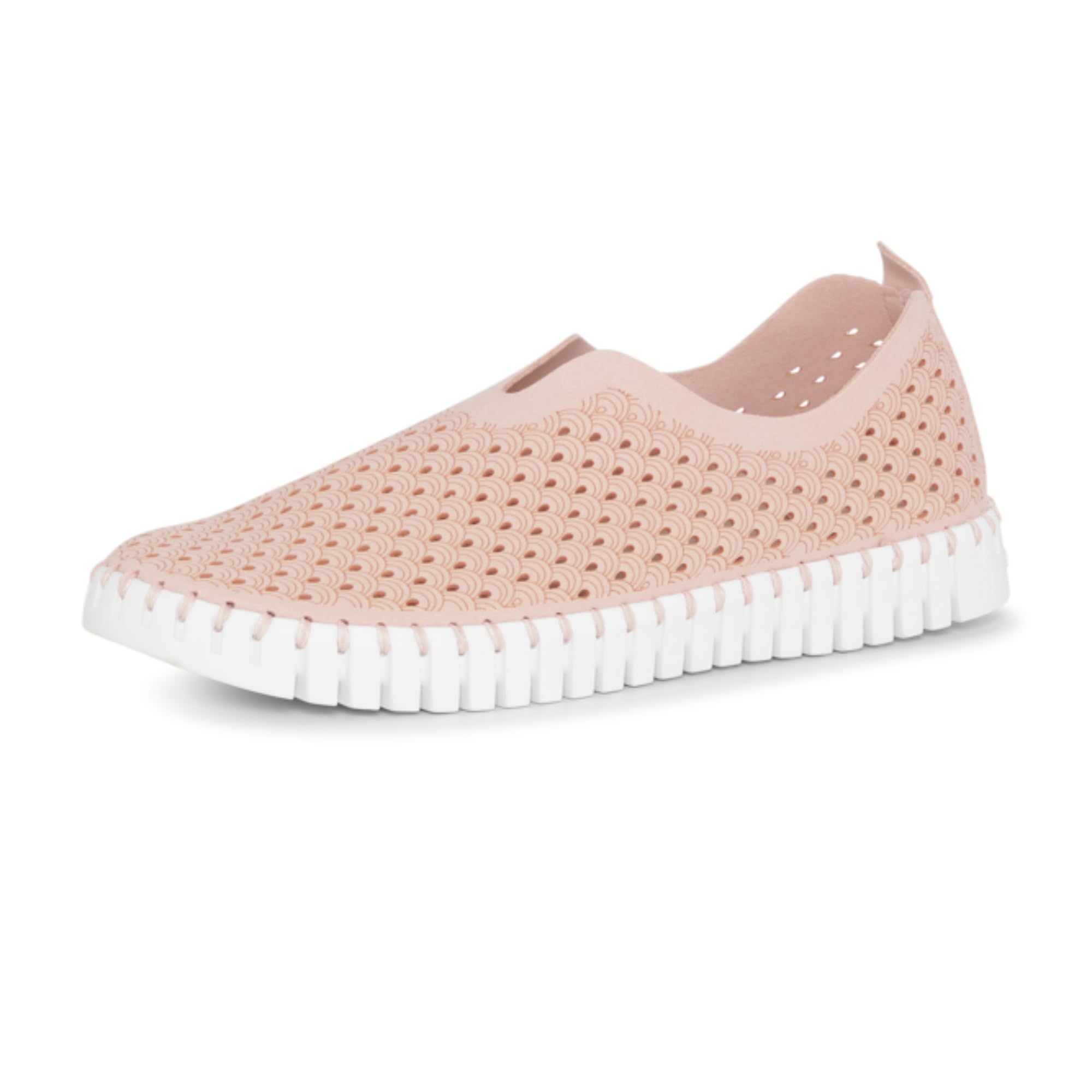 Ilse Jacobsen HORNBÆK | Płaskie buty damskie typu slip-On z mikrofibry z recyklingu i antypoślizgową podeszwą gumową z naturalnej gumy | Tulip3275 | Lekkie, oddychające, przyjazne dla środowiska