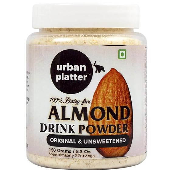 Urban Platter Almond Milk Powder, 150g / 5.3oz