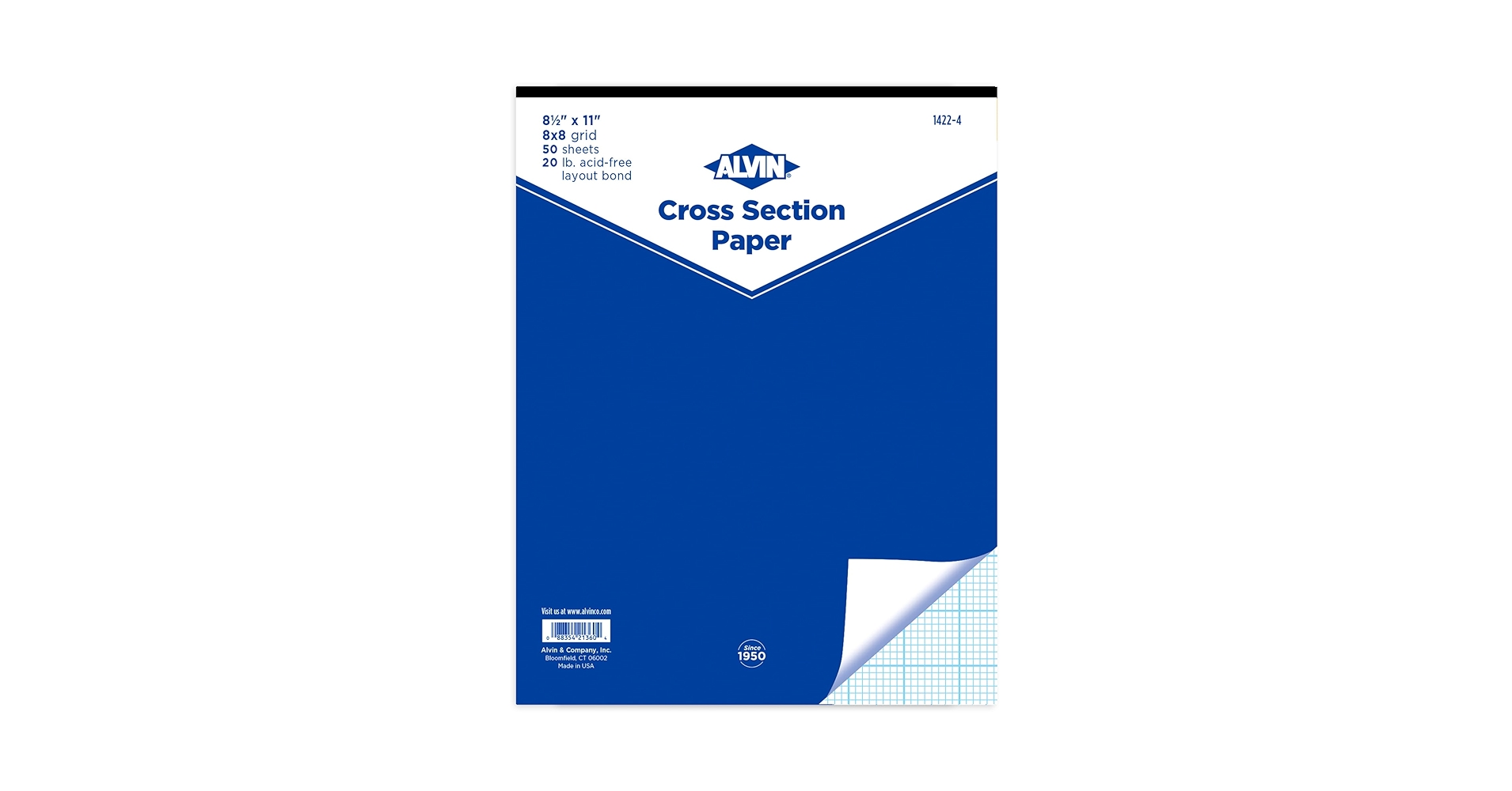 Amazon.com : ALVIN Cross Section Graph Paper Pad 8.5