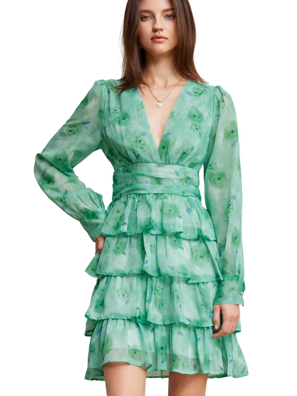 Women Fery London Womens One Piece Western Dress | Summer Dres for Women – Floral Printed Casual A-Line Mini Dresses | Womens Dress-picture-51