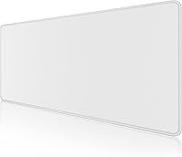 Vista 15 de Dapesuom Alfombrilla grande para mouse, alfombrilla de mouse para juegos extendida con bordes cosidos, alfombrillas de escritorio de tamaño completo