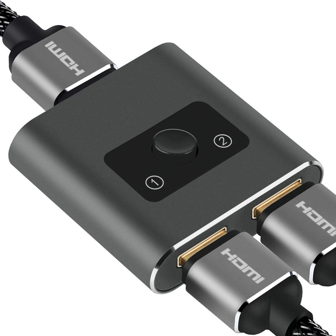 Amazon.co.jp: DEEPTEK HDMI 切替器 4K 双向 セレクター HDMI 分配器