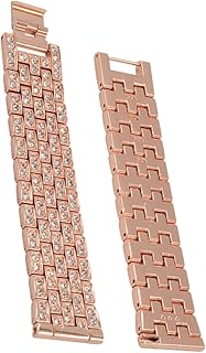 SECFOU Jewelry Bracelet Bands Watch Bands for Women Cousin Bracelets for Women Mens Watchband Silver