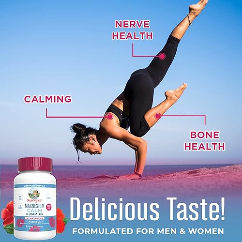 Miniatura 3 de MaryRuths - Paquete de gomitas multivitamínicas y citrato de magnesio orgánico USDA para hombres  Apoyo inmunológico  Gomitas de magnesio calmantes