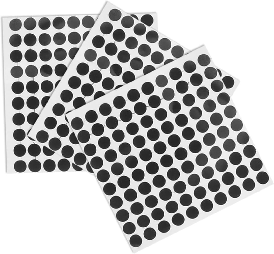 UPKOCH Billiard Point Stickers of Black Snooker Spots Durable Woven Cloth Easy to Use Self Adhesive Dots for