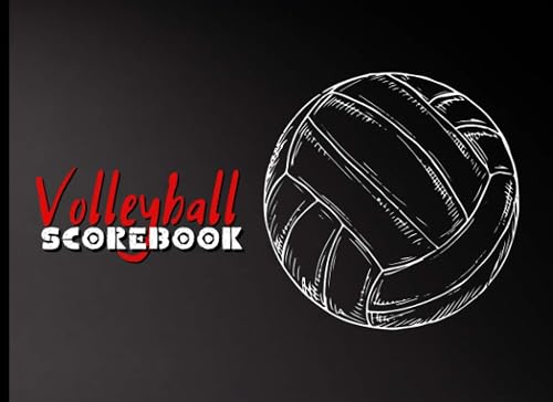 Volleyball Scorebook: Volleyball Game Record Keeper Book | 100 Pages | 8.25 X 6 Inches
