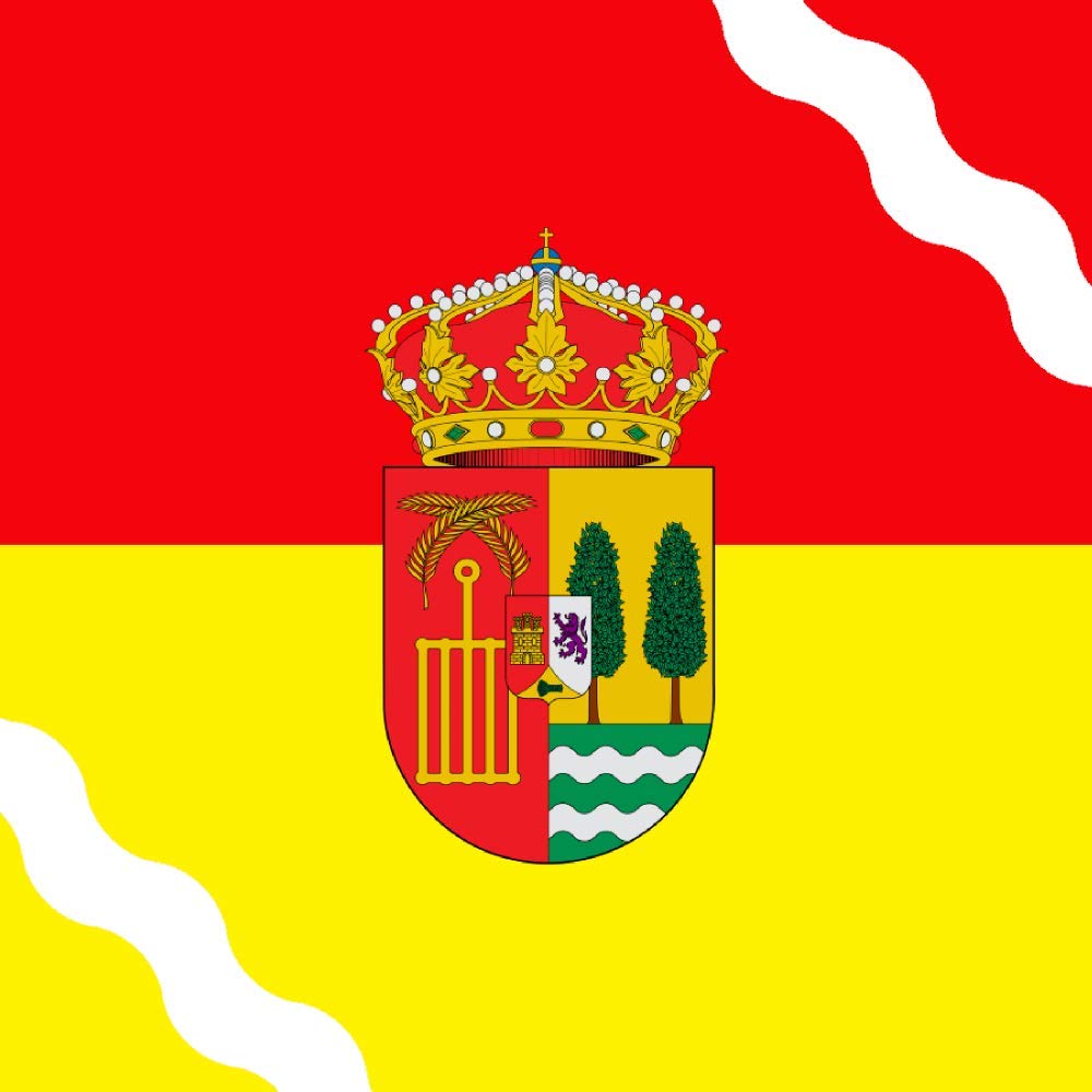 Drapeau de San Llorente de la Vega Burgos pour pavoiser vos fêtes locales