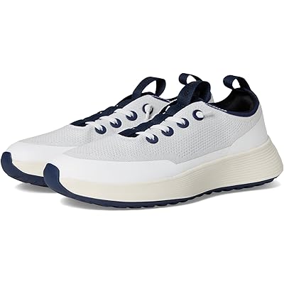 Allbirds Tree Runner Go - Utility blizzard/deep navy/natural white sole