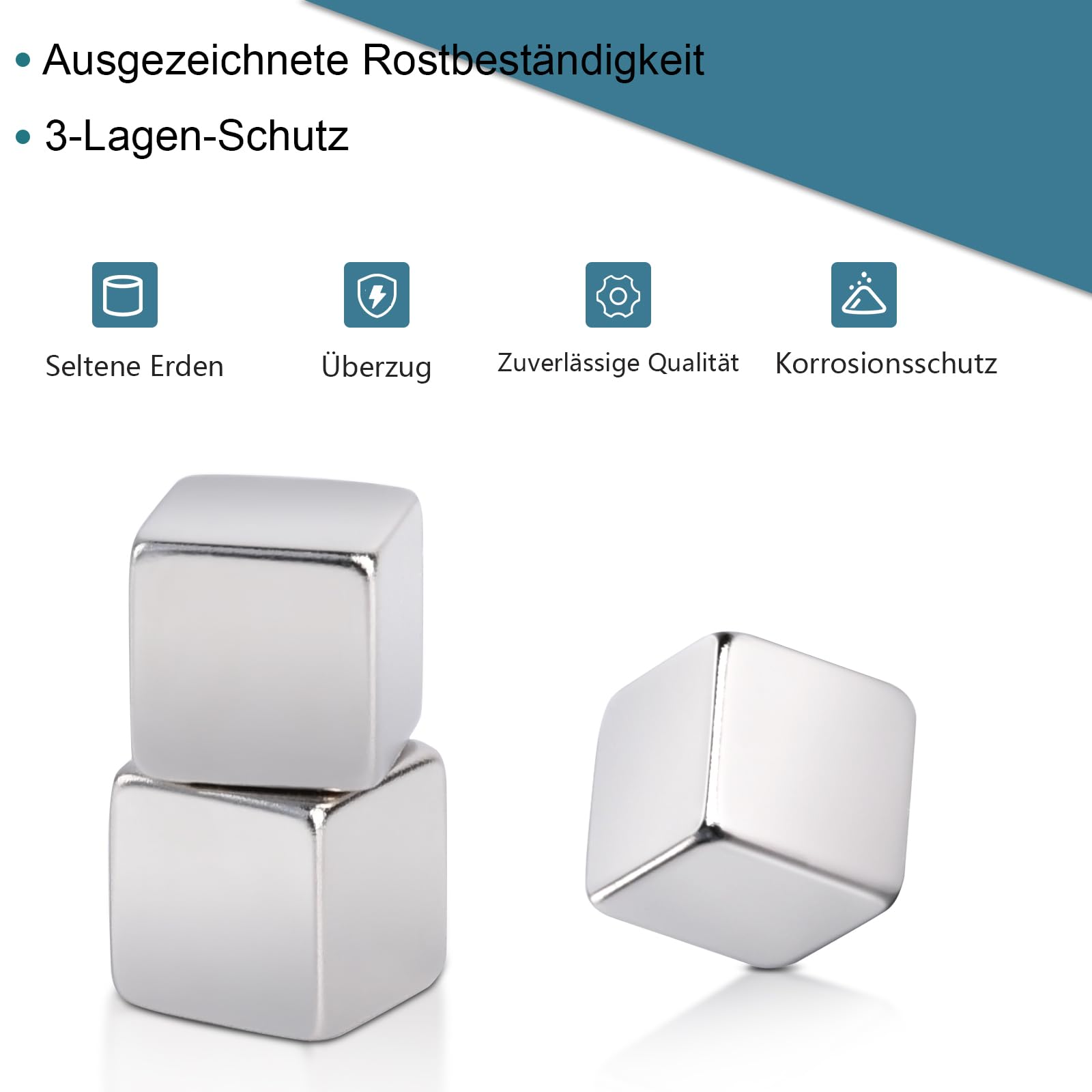 Whiteboardmagneten, 40 stuks, neodymium magneten, kleurrijk, 8 kleuren, magneten voor
