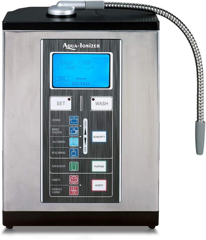 Aqua Ionizer Deluxe 9.0 Aqua-Ionizer Pro Alkaline Water Ionizer Machine