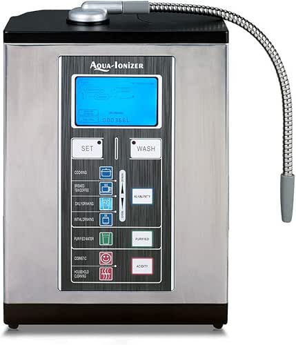 Aqua Ionizer Deluxe 9.0 Aqua-Ionizer Pro Alkaline Water Ionizer Machine