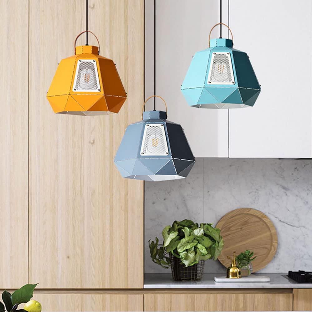 Decoración De Iluminación De Vestidor Nórdico, Accesorios Colgantes De Dormitorio Moderno, Lámpara Colgante De Sala De Estar Creativa, Lámpara De Araña De Una Sola Cabeza Macaron