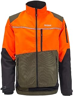 Forstjacke Transform Olivgrün/Orange