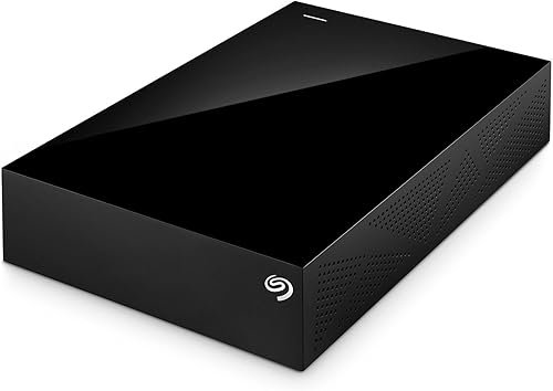 Disco duro externo de computadora Seagate 2TB con copia de seguridad de dispositivos móviles., Negro