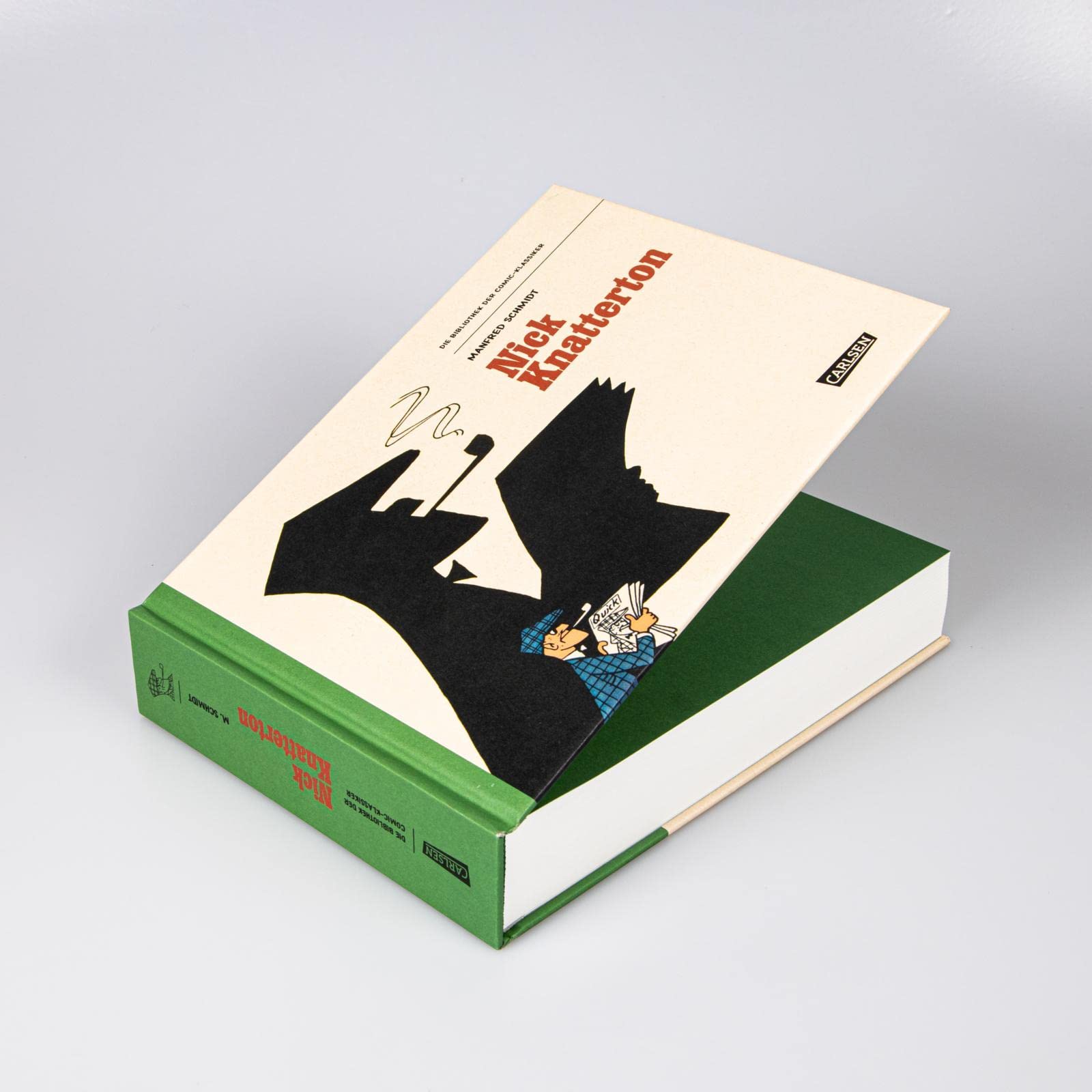 Die Bibliothek der Comic-Klassiker: Nick Knatterton: Hochwertige Gesamtausgabe mit Lesebändchen und Schuber