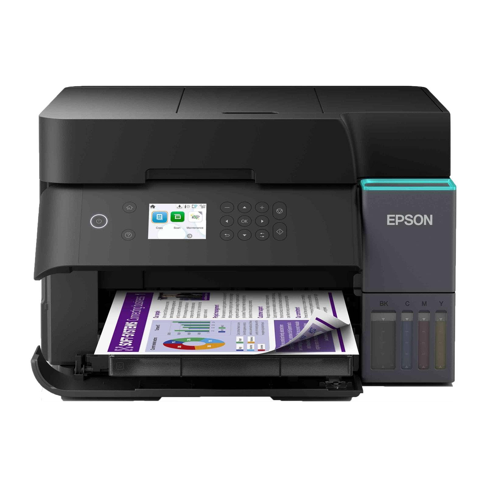 Epson EcoTank ET-3950 Inkjet Printer - Black - A4 - Wi-Fi