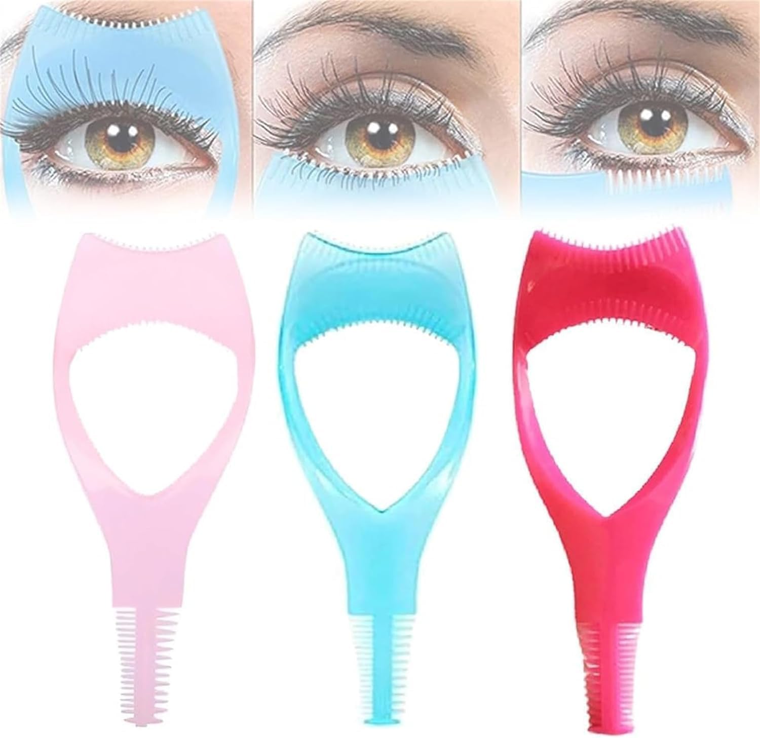 Mascara Shield Applicator Guard 3 in 1 Eyelashes Tools Mascara Shield