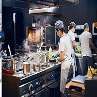 Vista 4 de Columbia Cutlery - Cuchillo de chef blanco de 10 pulgadas, cuchillo de cocina comercial, ahorra con un paquete de 3 o 6 (paquete de 6)