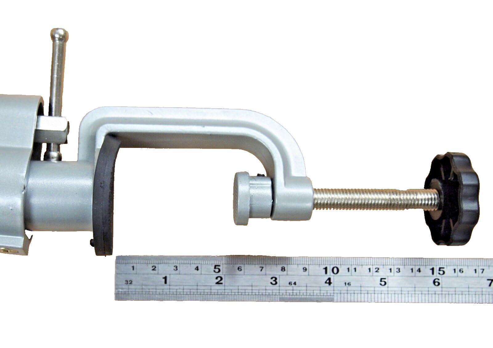 Tornillo de banco de mesa de aluminio de 3 pulgadas con tornillo de banco giratorio universal