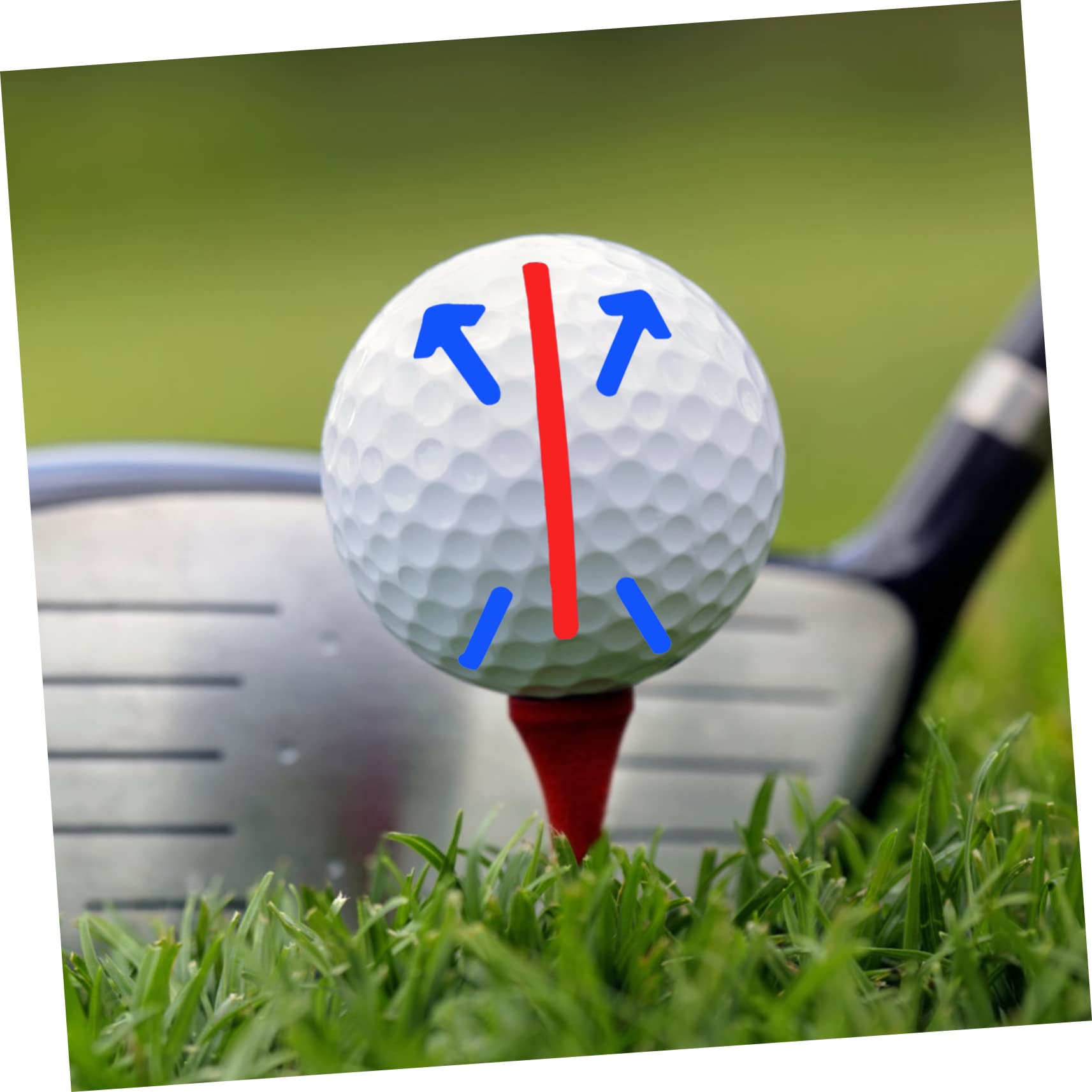 ibasenice Herramientas de Alineación para Bolas con Marcadores de Clip de Alineación y Bolígrafos de para Golfistas para Dibujo Preciso y Identificación de Bolas