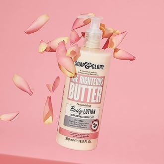 Soap & Glory The Righteous Butter Body Lotion 16.2 oz (500 ml) by Soap & Glory USA LLC