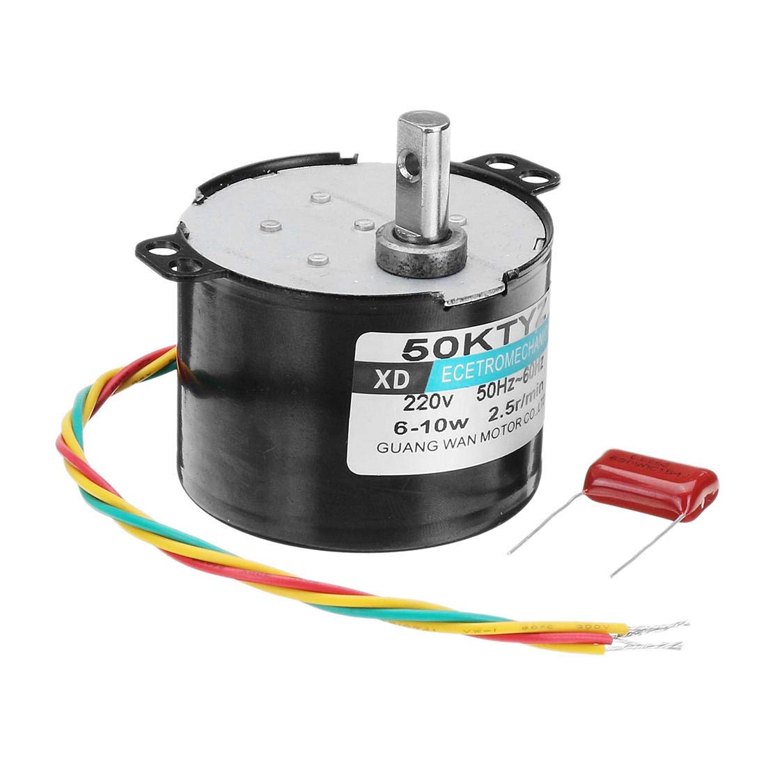 Moteur synchrone 50KTYZ 220V résistant pour rotation stable 60RPM
