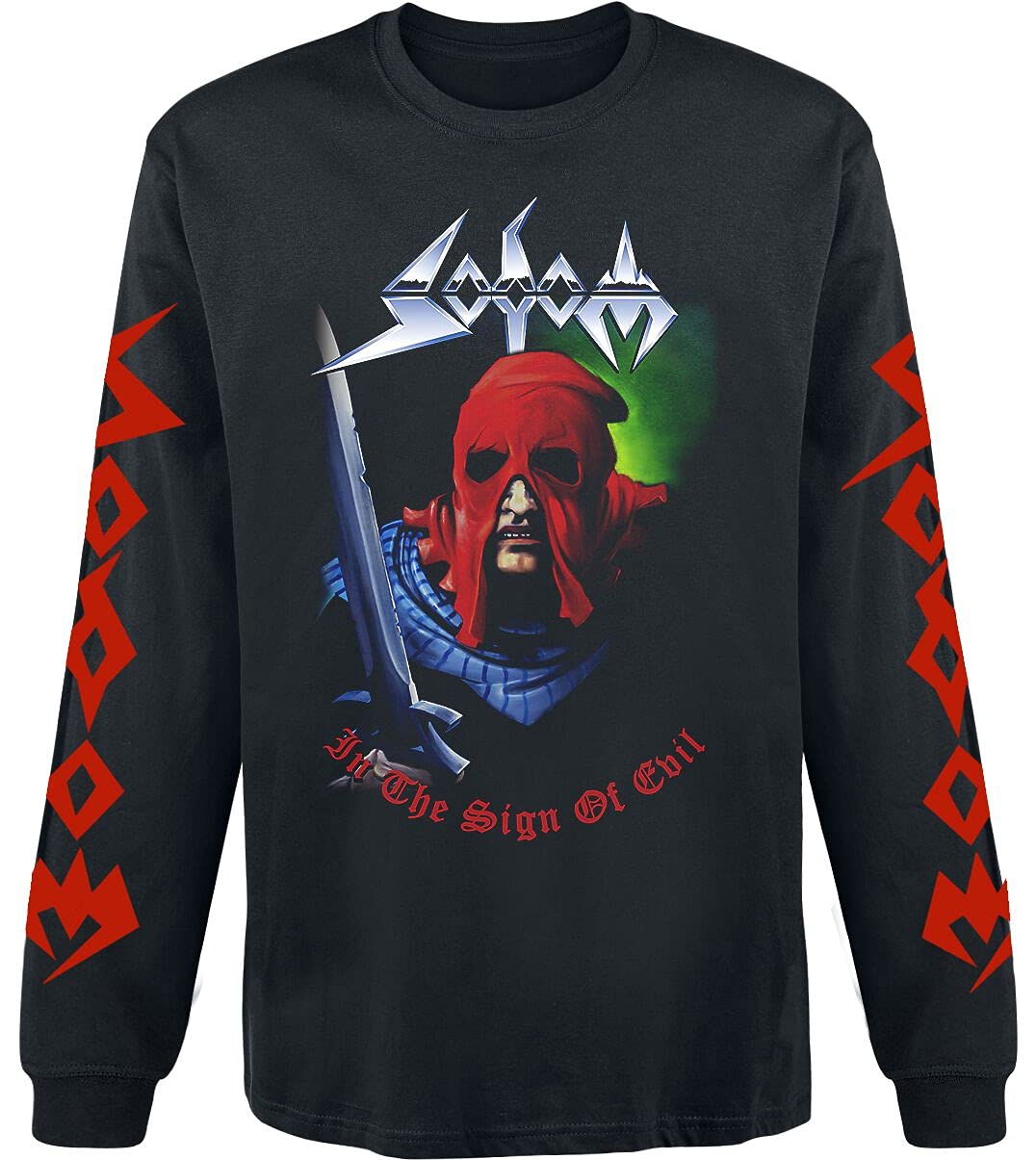 Plastic Head Sodom - in The Sign of Evil - Longsleeve-Shirt M Black