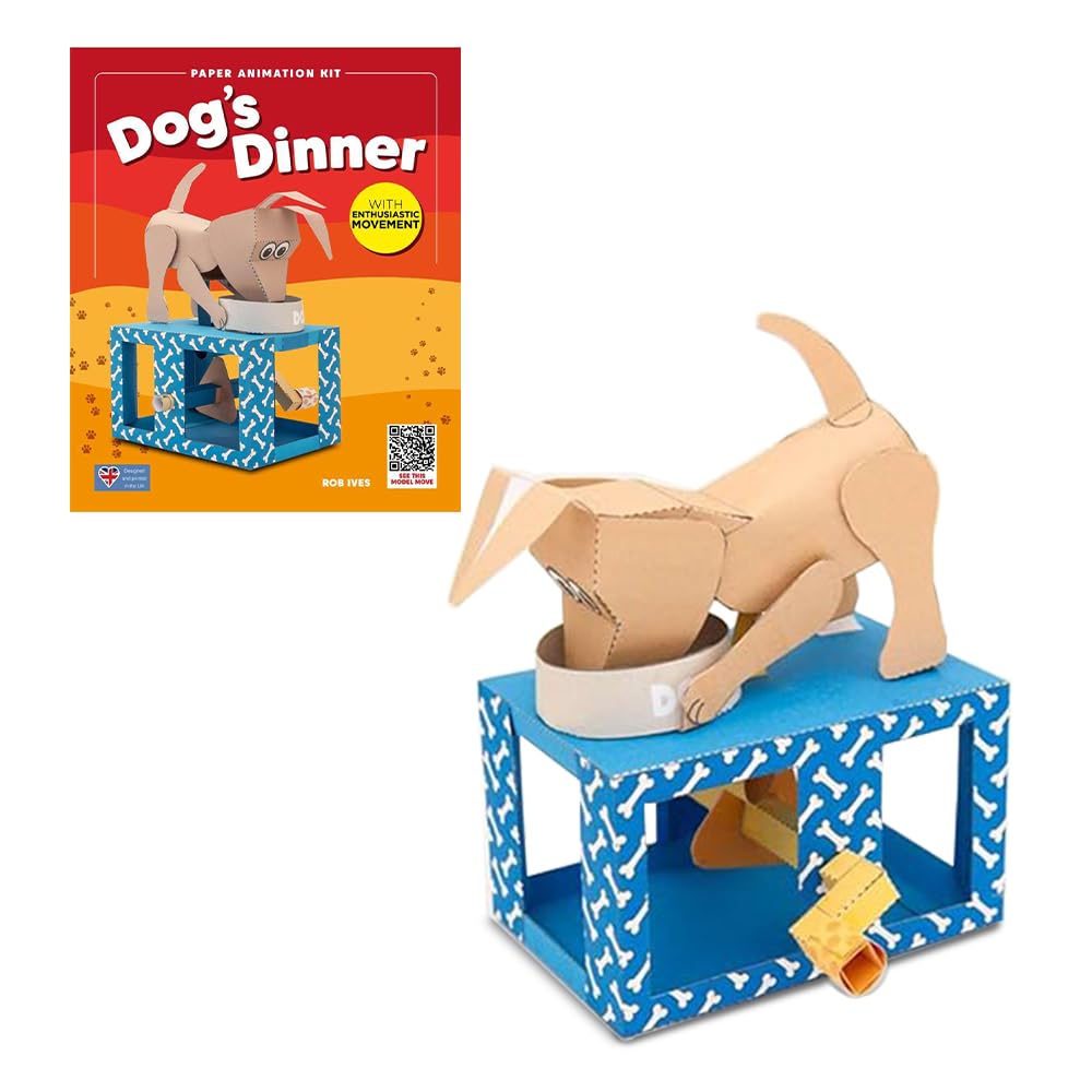 Dogs Dinner -Rob Ives Paper Animation Kit (Toy)