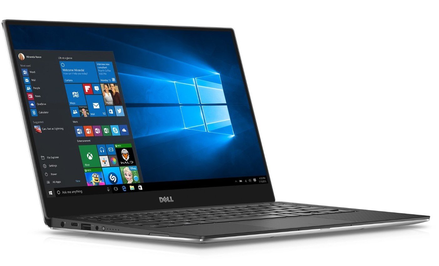 Dell XPS 13 7390 13.3-Inch Laptop Intel® Core i7-10510U 1.8 GHz