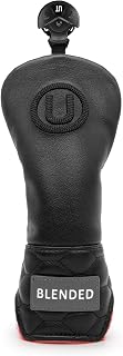 Golf Club Head Covers, Driver Covers Fariway Wood Covers Hybrid Head Covers 3 Wood Headcover Leather Golf Headcover with Number Tag for Scotty Cameron Odyssey Taylormade