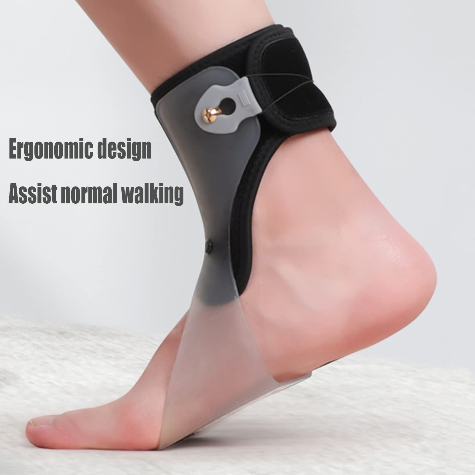 Ortesis para fracturas, 1 Par De Soporte Ligero for Ortesis Tobillo Y Pie for Hemiplejía for Caminar Mejor, S(L)