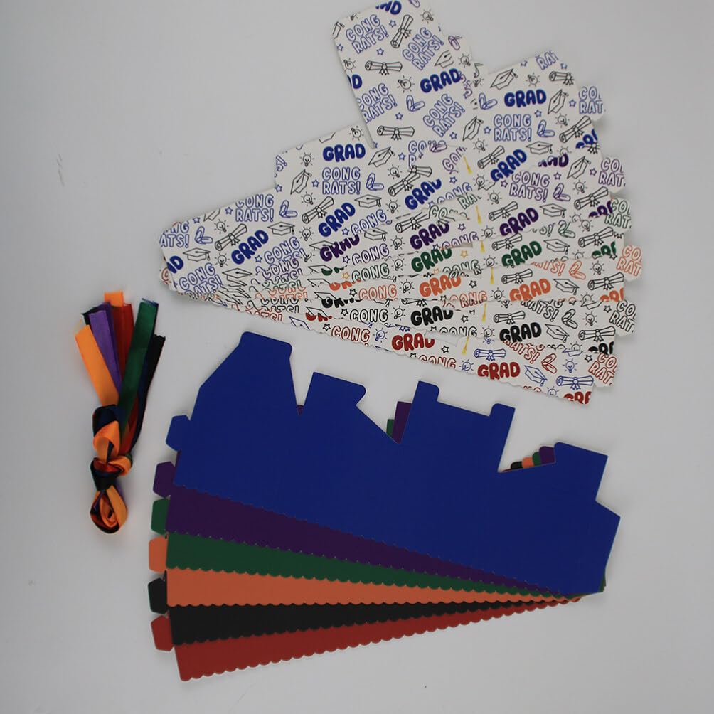 PRETYZOOM 50stücke Teiliges Abschluss Candy Boxen Kleine Süßigkeitenboxen Für Abschlussfeier Robuste Und Langlebige Geschenkverpackungen Für Festliche Anlässe Leicht Und Einfach Zu