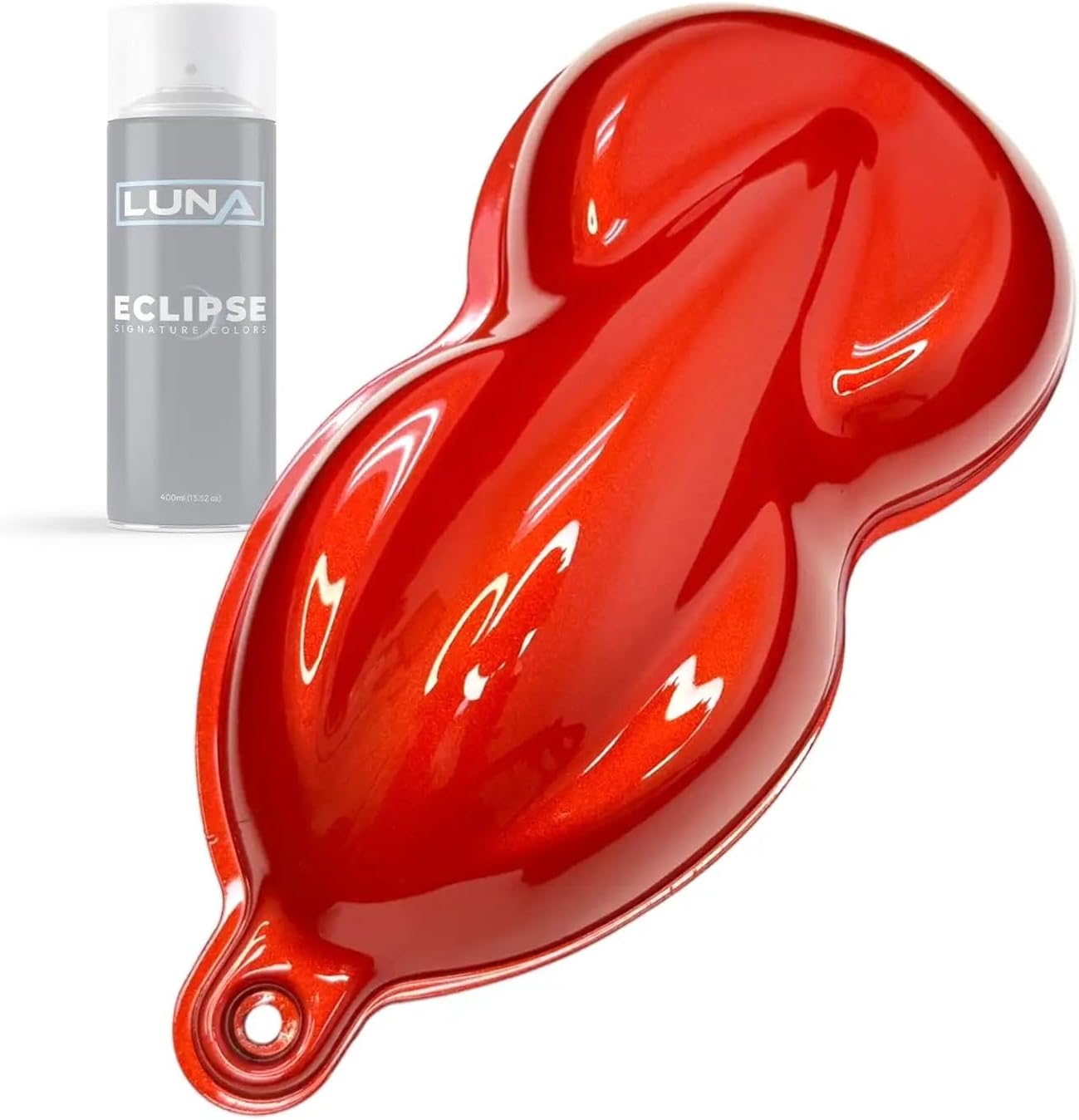 Lava Basecoat Red - 1 Gallon Professional Auto Paint for DIY Enthusiasts, Hobbyists, and Automotive Shops - Premium Quality for Professional Installers - Eclipse