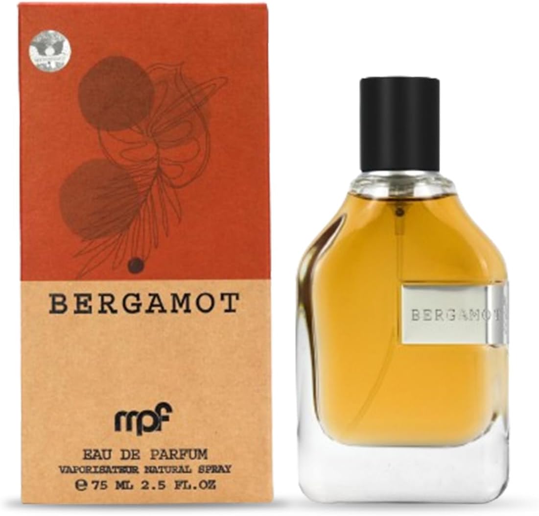 MPF Bergamot EDP 75 ml – Unisex Fresh Aromatic Citrus Perfume with Bergamot & Musk | Clean, Long‑Lasting Signature Scent