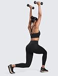 CRZ YOGA Secretsculpt Leggings 25 po | Butterlift, Tissu ultra doux, Compression modérée, Entraînement, Pilates, Sans couture à l'avant, Effet galbant, Taille haute, pour femmes