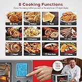 Emeril Lagasse Everyday 360 Stainless Steel Air Fryer, 360° Quick Cook Technology, XL capacity, 9-in-1, 12 Pre-Set Cooking Functions including Bake, Rotisserie, Broil, Pizza, Slow Cook, Toaster