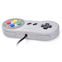 Vista 4 de TOOPONE 2 Pack Retro USB Controller Gamepad Joystick, USB PC Super Classic Controller Joypad Gamestick for Windows PC MAC Linux Raspberry Pi 3 Sega