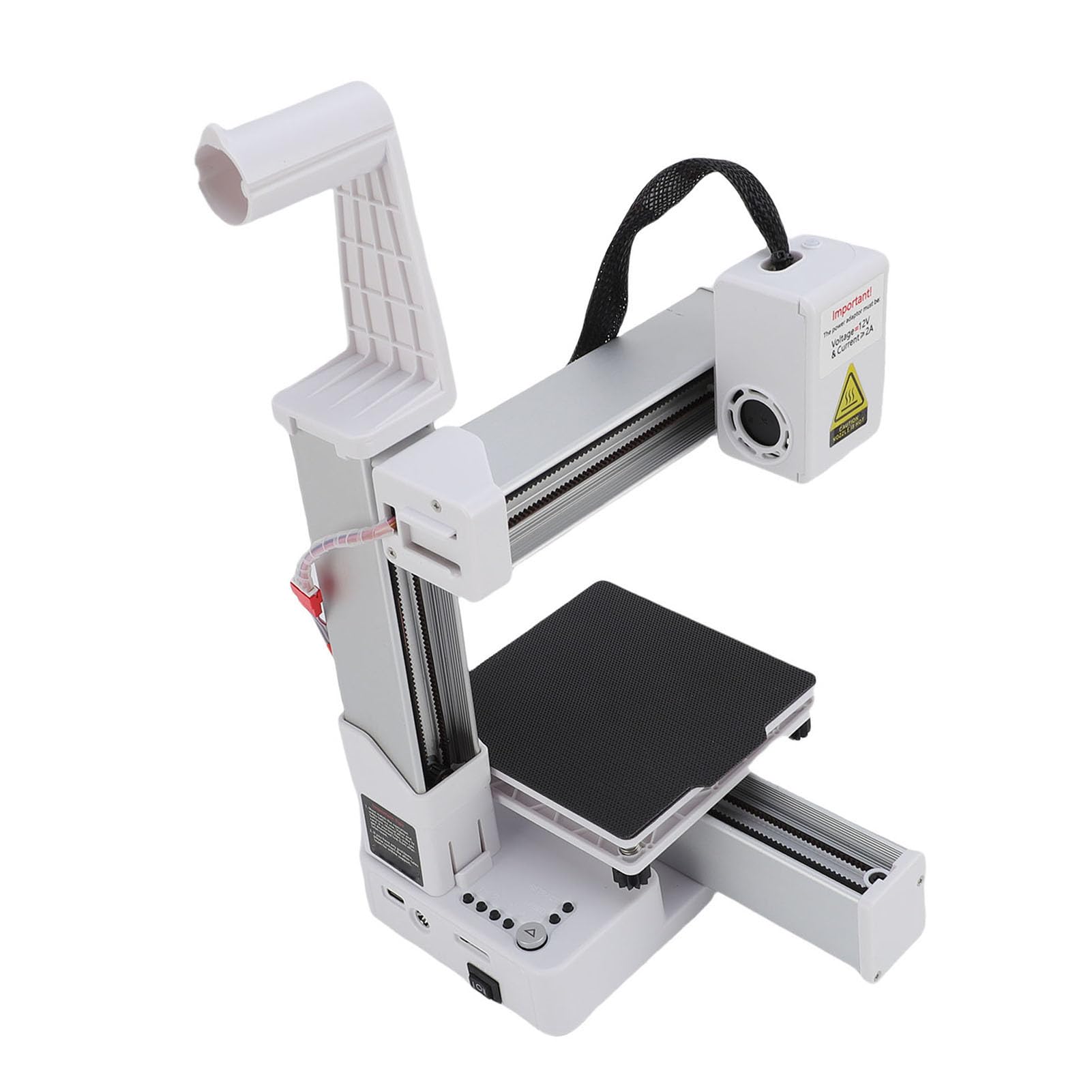 Generic Máquina de Impresión 3D, Pequeña Impresora 3D 100x100x100 Mm Tamaño de Impresión para la Escuela (Enchufe de la UE)