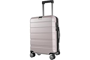 Hardside Expandable Carry-On Suitcase with Built-in TSA Lock