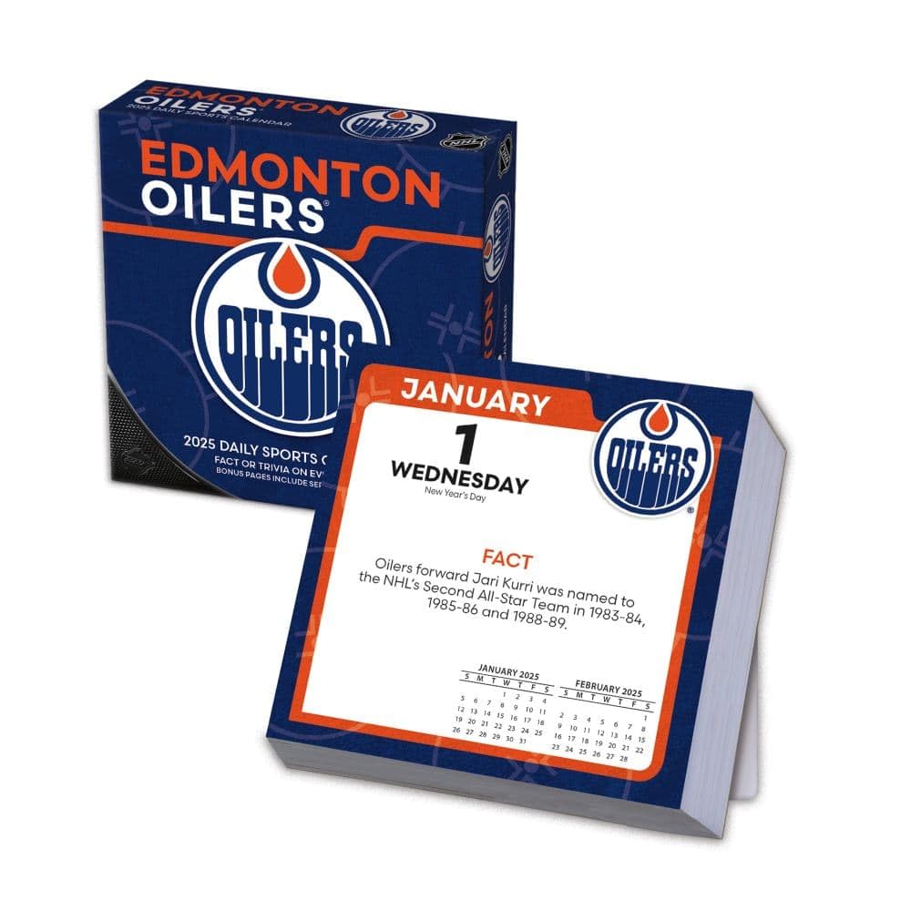 NHL Edonton Oilers – Póster De Pared Con Pasadores De Presión De