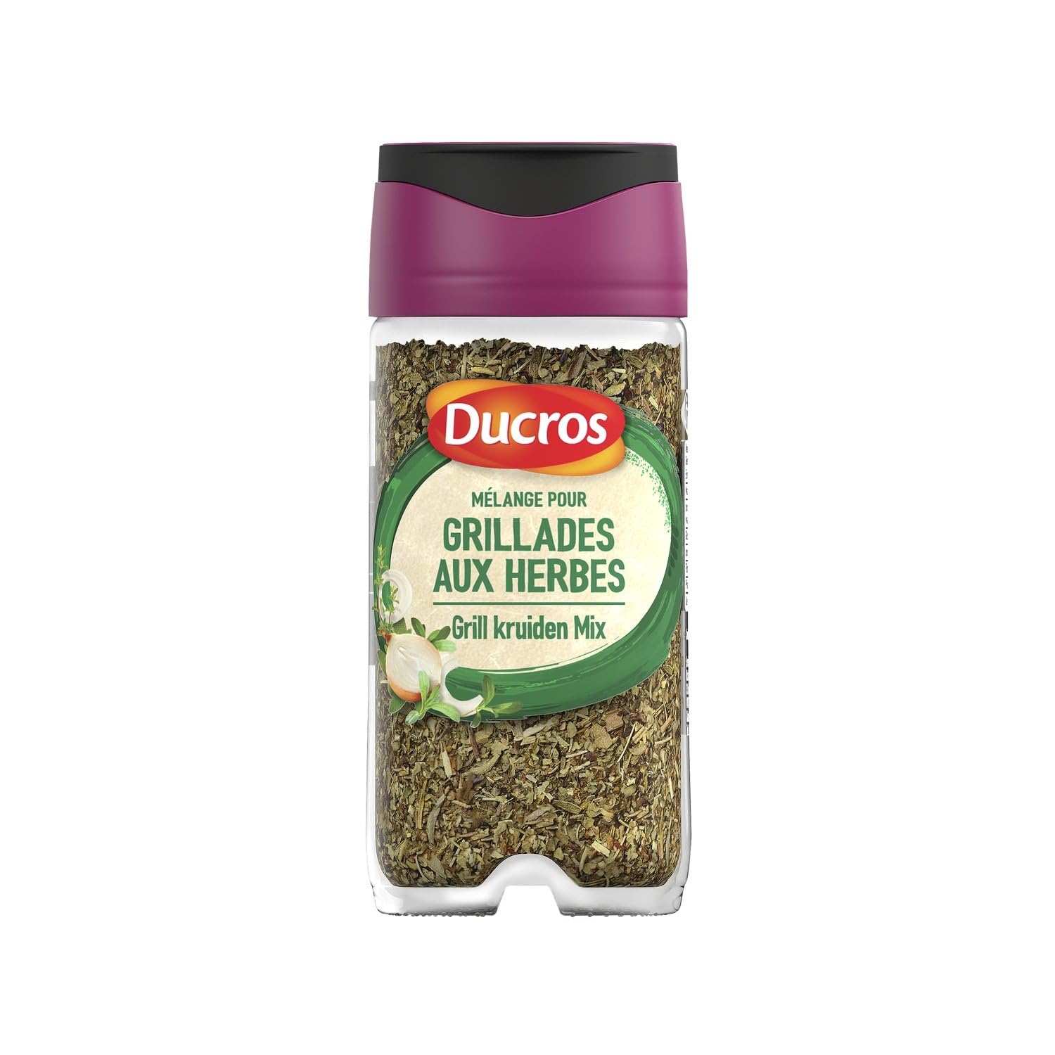 DUCROS – Assaisonnement Parfait pour Grillades, Saveurs Intenses et Aromatiques (Flacon 17g) - Le Lot De 4