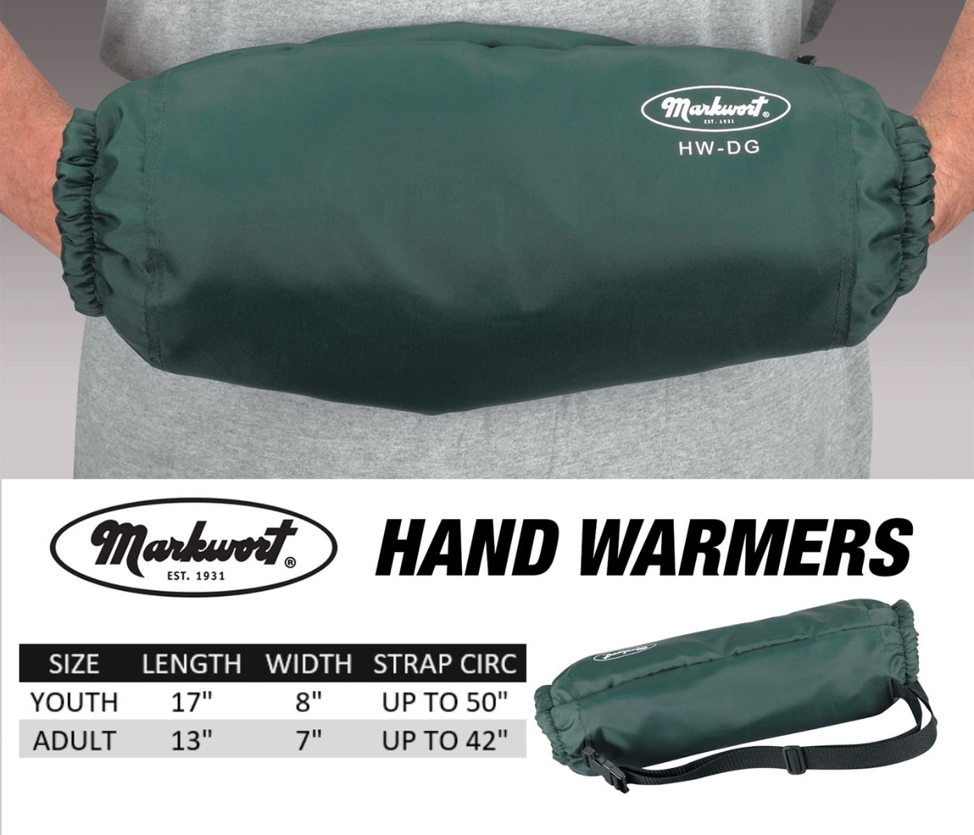 Markwort Adult Size Hand Warmer (Navy)
