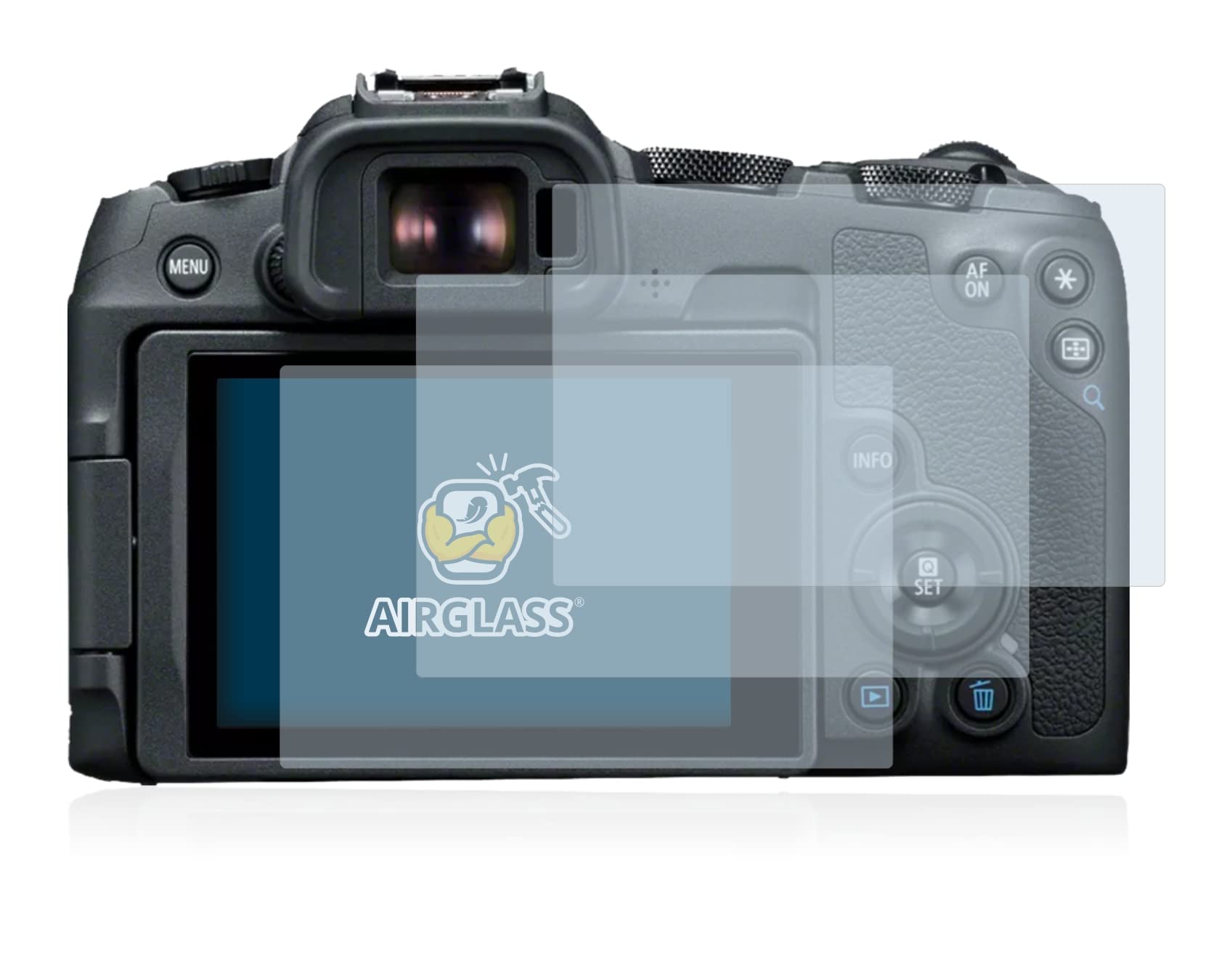 Pellicola Protettiva Per Schermo Canon EOS R8 - Set Da 6 Pezzi, Trasparente, Antigraffio, Facile Applicazione