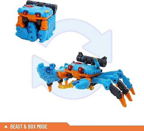 Miniatura 6 de 52TOYS BEASTBOX - Figura de acción de deformación de cara acuática, juguetes de conversión en mecha y cubo, regalo perfecto de fiesta de cumpleaños